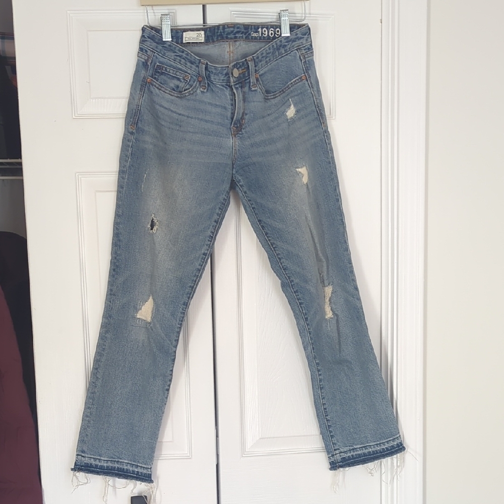 Gap Women's Distressed Ankle Jeans